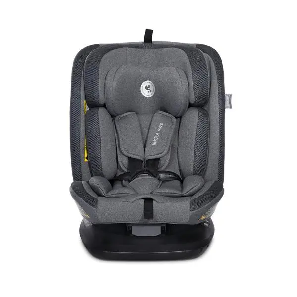 Scaun auto pentru copii Lorelli Imola Grey i-Size, isofix, rotativ, 0 luni-12 ani, 40-150 cm