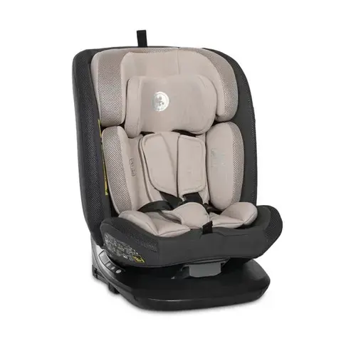 Scaun auto pentru copii Lorelli Imola, i-Size, Isofix, rotativ, 0 luni-12 ani, 40-150 cm, Bej