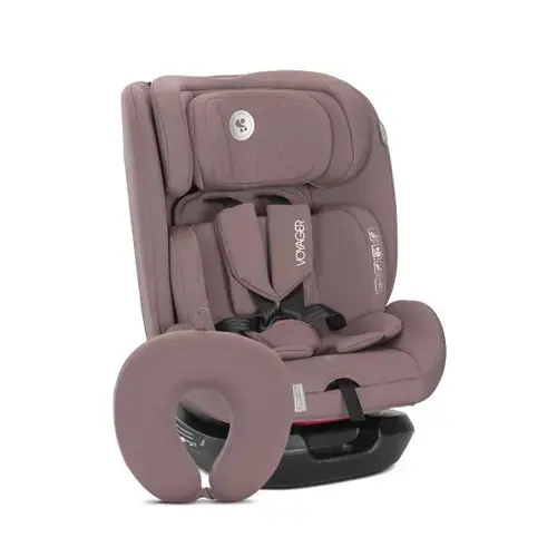 Scaun auto pentru copii Lorelli Voyager, i-Size, inclusa pernuta de calatorie, 0 luni-12 ani, 40-150 cm, Roz