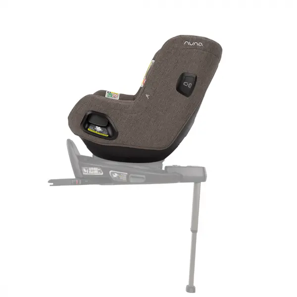 Scaun auto rotativ i-Size Nuna TODL next Chestnut 40-105 cm testat ADAC