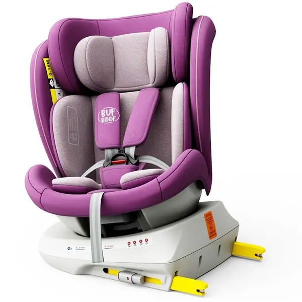Scaun Auto Tweety Plus Deluxe Buf Boof i-size rotativ 360 cu Isofix 40-150 cm Purple