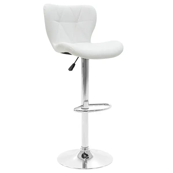 Scaun bar Coozy metal, reglabil pe inaltime, 47x45x90 cm