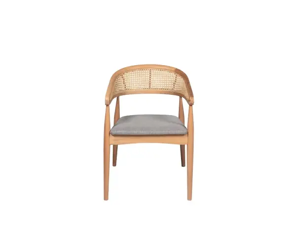 Scaun BELEN, natural, 54x49x78 cm