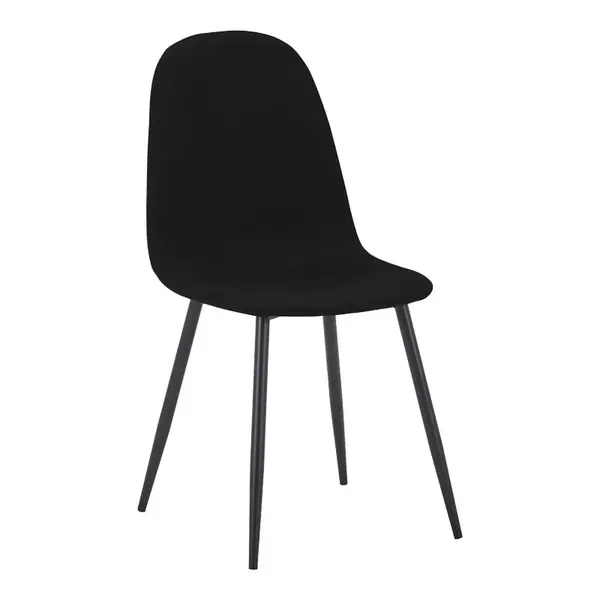 Scaun Bella Negru 43x52x88 cm