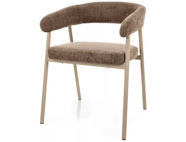 Scaun BELNIRA BEIGE LEGS - Maro