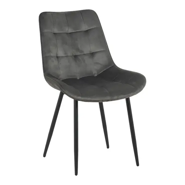 Scaun Berne Antracit 53x62x84 cm