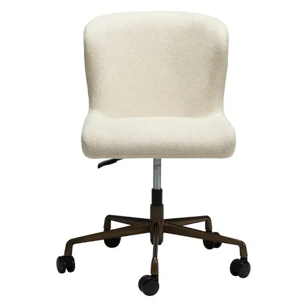 Scaun birou bej Danform Glam Simply Beige Boucle Scaun birou bej Danform Glam Simply Beige Boucle