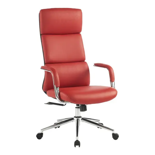 Scaun birou Bendona Rosu 71x78x127 cm