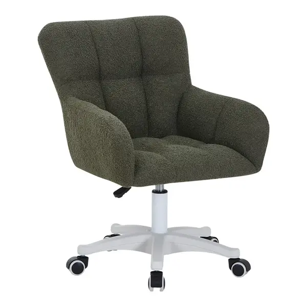 Scaun birou Givole Verde masliniu 55x55x84 cm