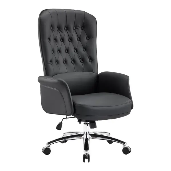 Scaun birou Kaline Negru 69x79x123 cm