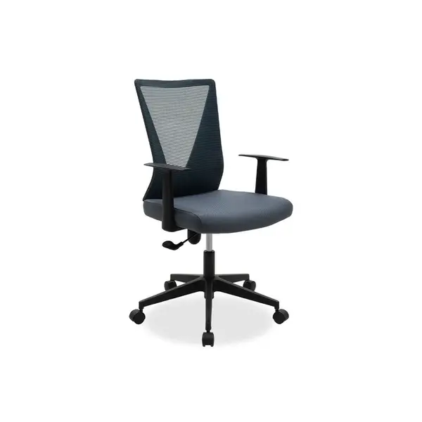 Scaun birou manager Ghost mesh, Gri, 61x53x93 cm