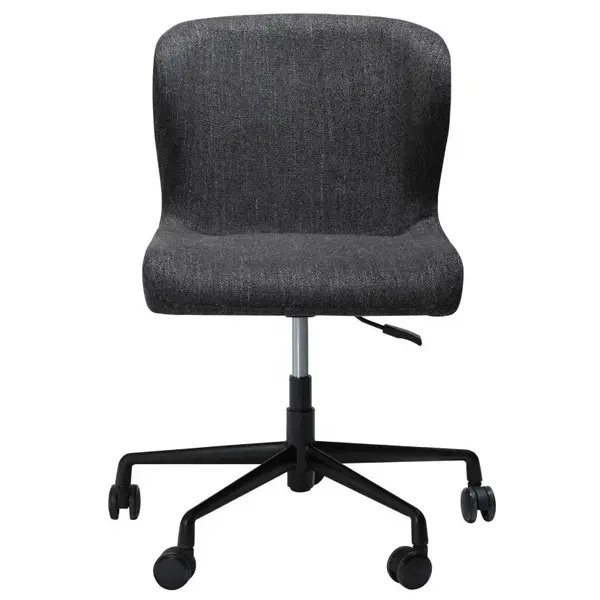 Scaun birou negru Danform Glam Boucle Fabric Scaun birou negru Danform Glam Boucle Fabric