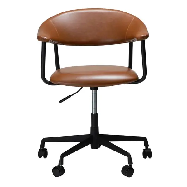 Scaun birou piele artificala maro Danform Rover Scaun birou piele artificala maro Danform Rover