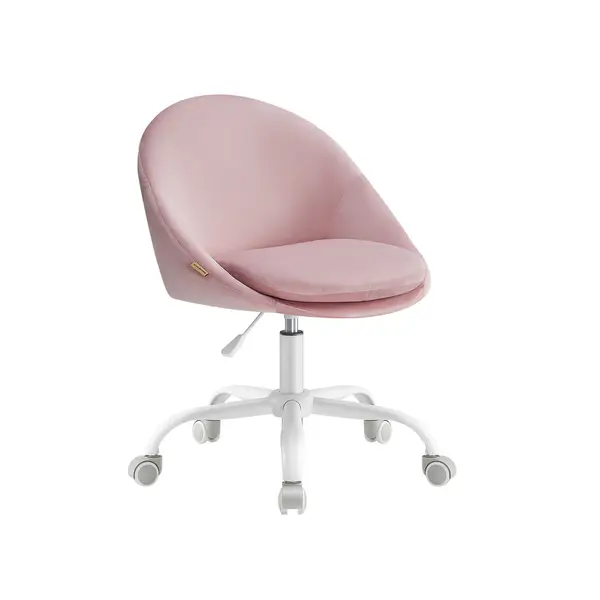 Scaun birou Songmics Roz 56x60x93.3 cm