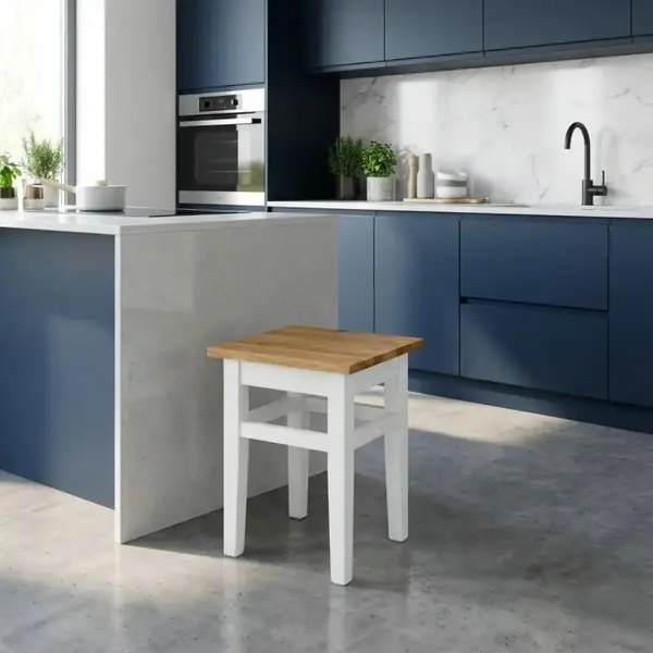 Scaun, blat stejar cu finisaj Dublu color