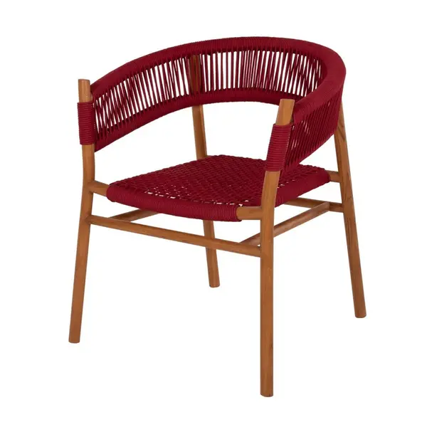 Scaun CARONY BURGUNDY - Rosu