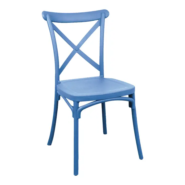 Scaun Crossie, Crem, 38x46x82 cm