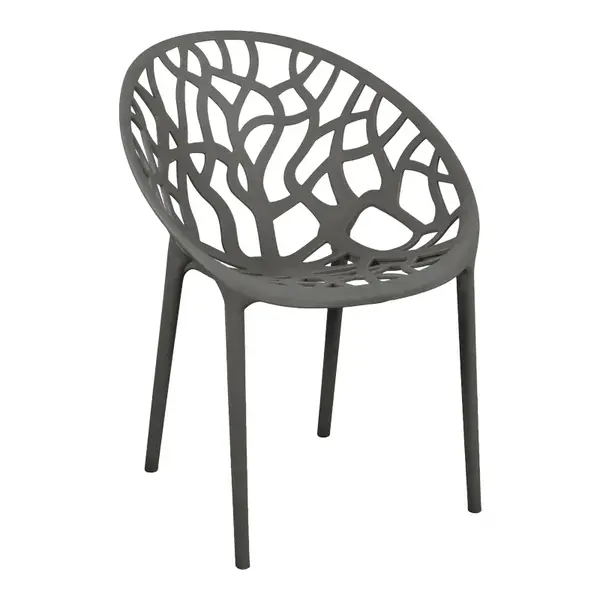 Scaun cu brate Daren, antracit, 59x60x80 cm