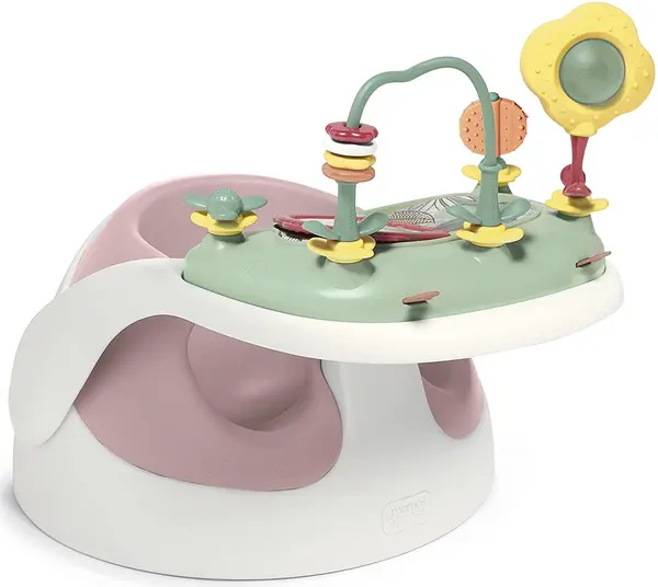 Scaun cu tabla de joc Mamas & Papas - Baby Snug, Blossom