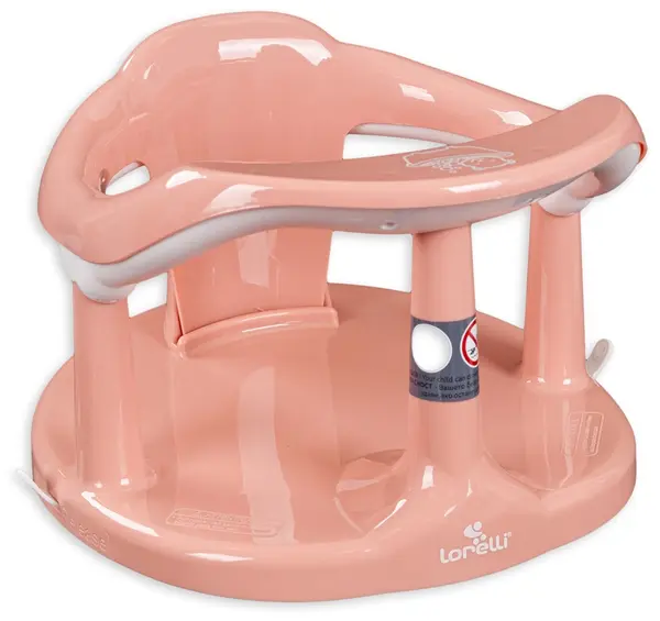 Scaun de baie Lorelli - Happy Bubbles, Mellow Rose Bear