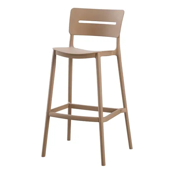 Scaun de bar ALEXA H75 CM - Beige