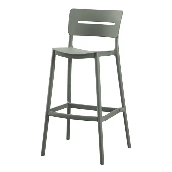 Scaun de bar ALEXA H75 CM - Olive