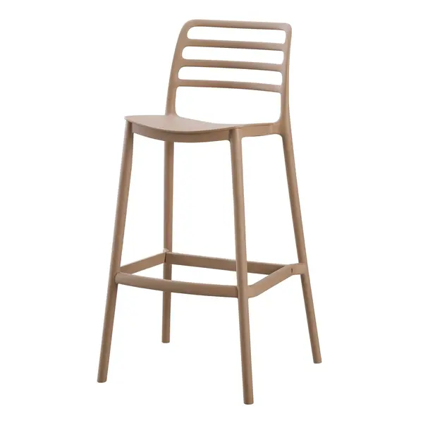 Scaun de bar BRETEL H75 CM - Beige