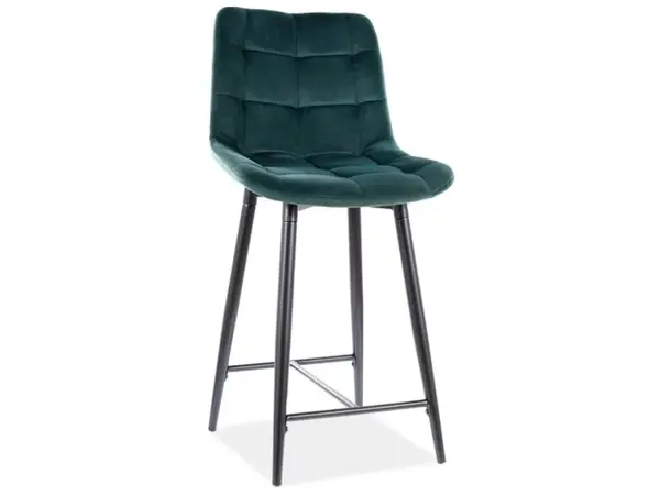 Scaun de bar Chic H-2 Verde – H92 cm