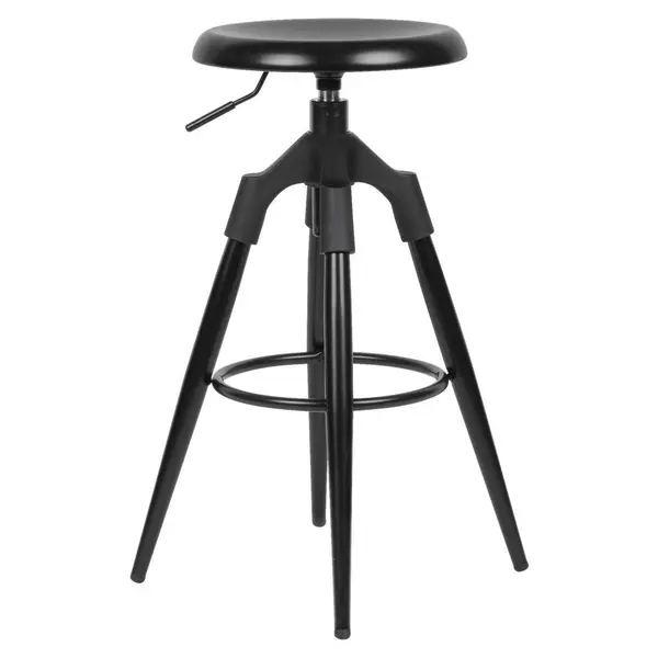 Scaun De Bar din metal, negru