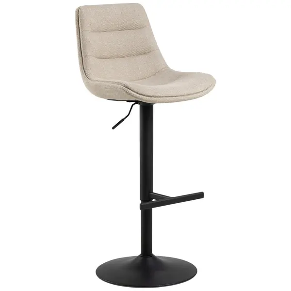Scaun De Bar din textil, bej