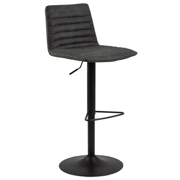 Scaun De Bar din textil, gri închis