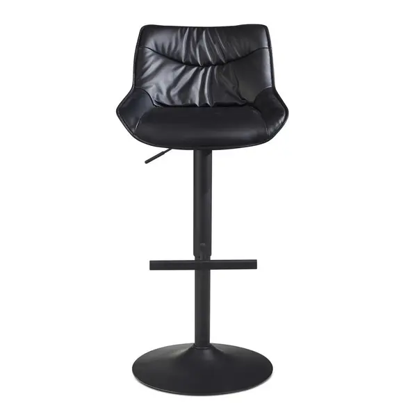 Scaun De Bar din textil, negru