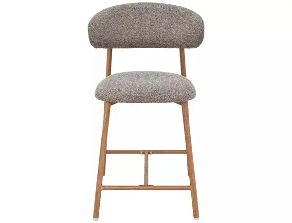 Scaun de bar Elton H-2 Noelle cappuccino 256 / stejar