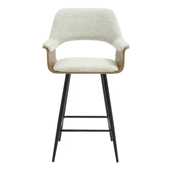 Scaun de bar EMILIE H66 CM - Cream