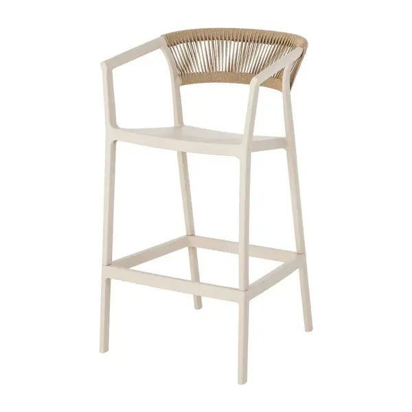 Scaun de bar FELINA H 75CM - Beige