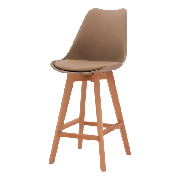 Scaun de bar FRANCA H70 CM - Maro