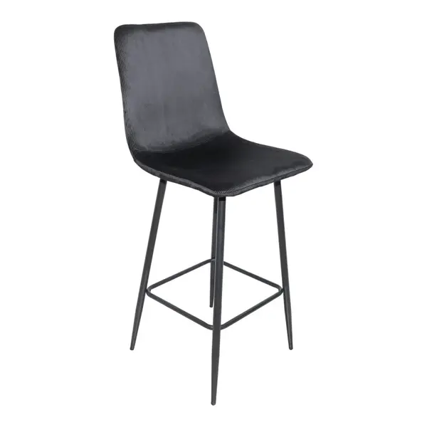 Scaun de bar Grato Negru 43.5x55x114 cm