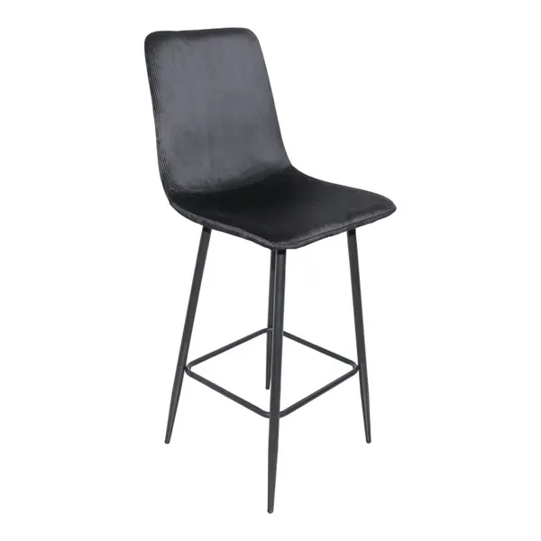 Scaun de bar Grato Negru 43.5x55x114 cm
