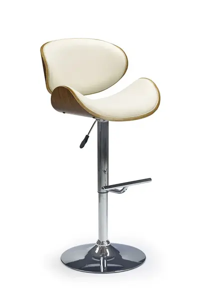 Scaun de bar H44 nuc crem