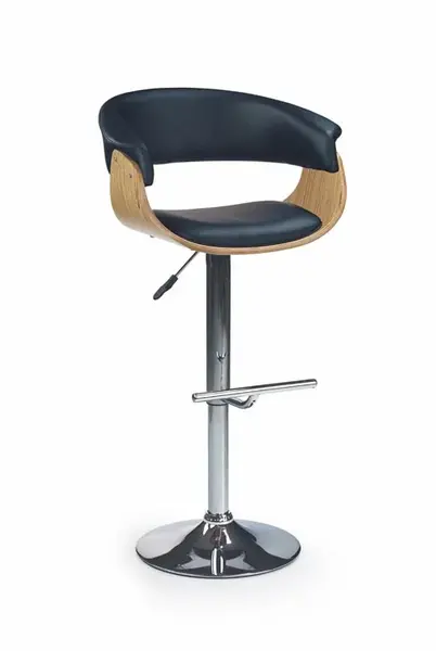 Scaun de bar H45 negru