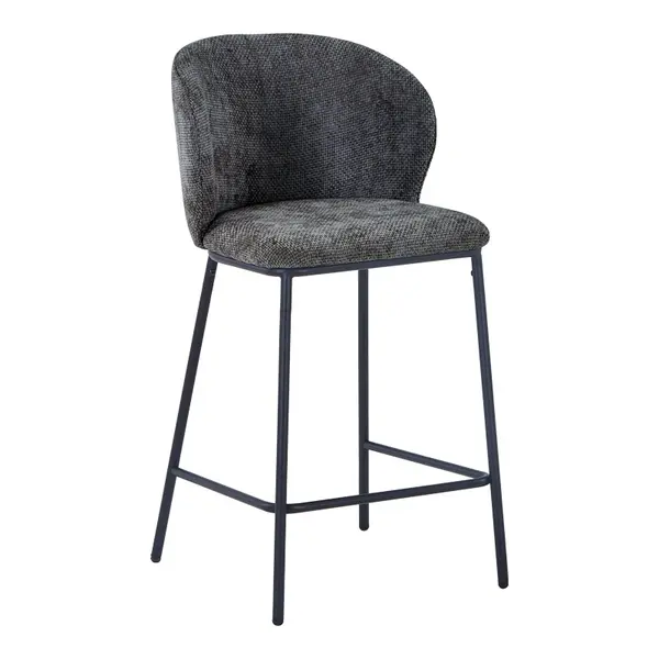 Scaun de bar Karg Gri 49x46x93 cm