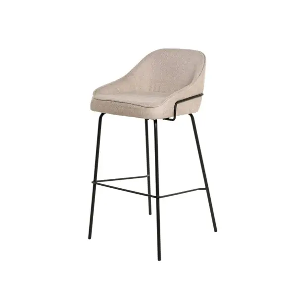 Scaun de bar LAINIS H77 CM - Beige