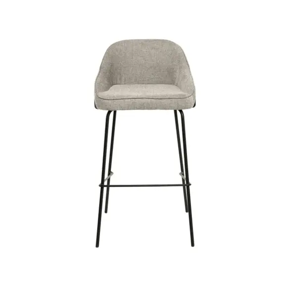 Scaun de bar LAINIS H77 CM - Taupe