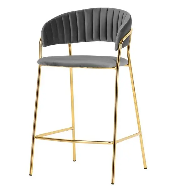 Scaun de bar MARGOT H65 CM - Grey