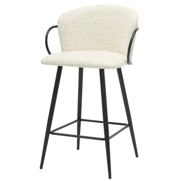 Scaun de bar MARINO ECRU H65 CM - Cream