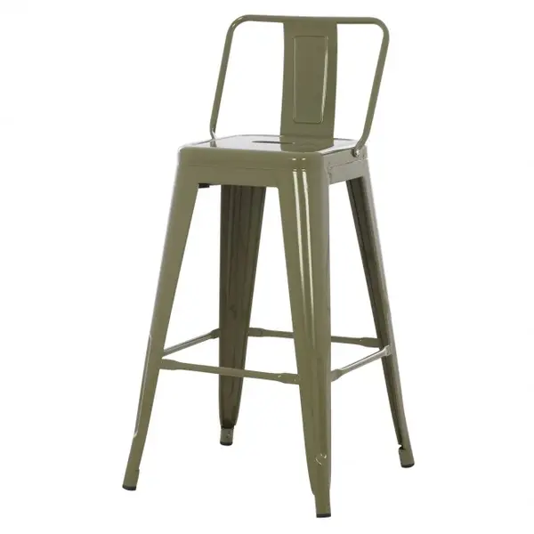 Scaun de bar MEDIUM H77 CM - Olive