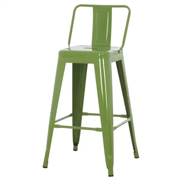 Scaun de bar MEDIUM H77 CM - Verde