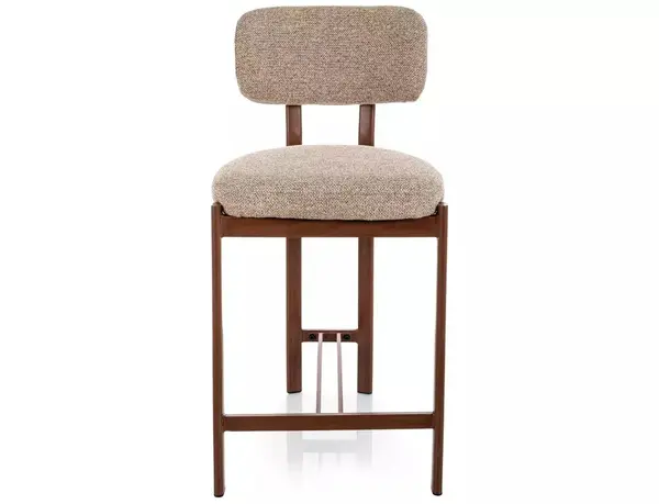 Scaun de bar Misaki H-2 bej 253 / nuc