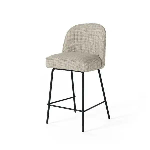 Scaun de bar NERCON H65 CM - Taupe