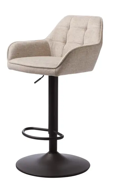 Scaun de bar NOLAN SQUARE H65/80 CM - Beige